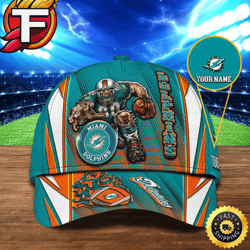 Miami Dolphins Personalized Your NameNFL Football Sport Cap