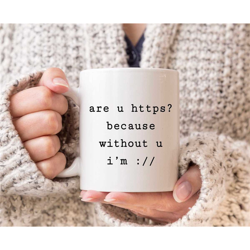 Boyfriend Valentines Day Gift for Him, Girlfriend Gift, Anniversary Mug, Husband Mug, Wife Mug, Valentines Day Mug, Tech.jpg