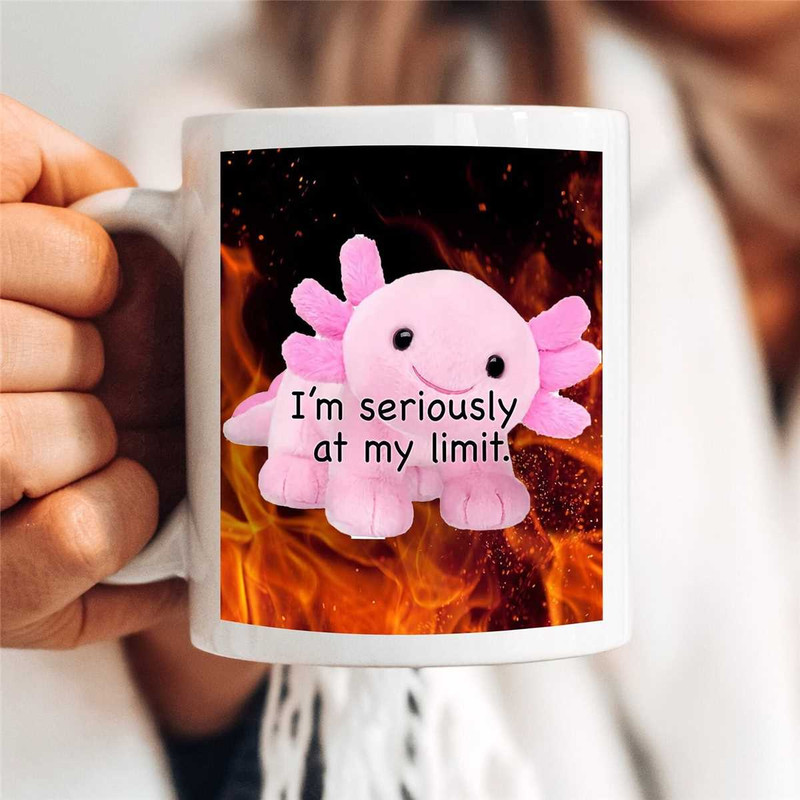 Axolotl Meme Coffee Mug, Anime Meme Mug, Anime Mug, Funny Mug, Danke Mug, Axolotl Memes Mug, Funny Axololtl Fire Meme Co.jpg