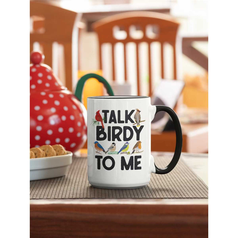 Birdwatching Gifts, Talk Birdy to me, Birding Mug, Bird Lover Gifts, Bird watching Coffee Cup, Ornithology Ornithologist.jpg