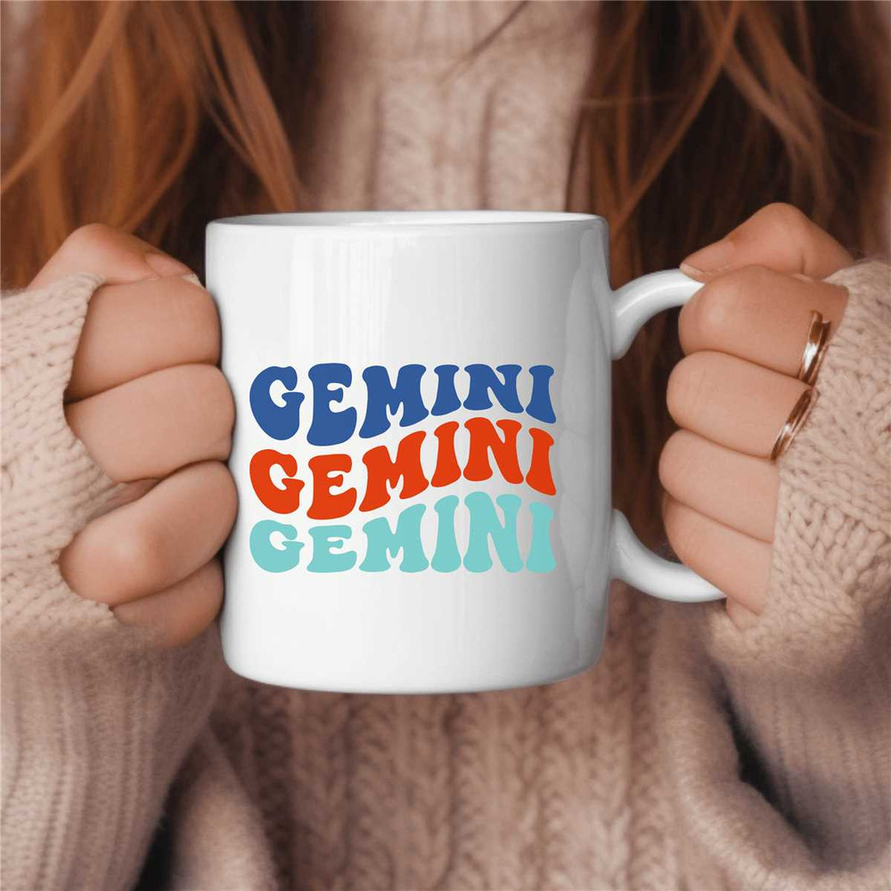 Gemini Coffee Mug, Zodiac Birthday Gift for Her, Horoscope Ceramic Mug 5.jpg