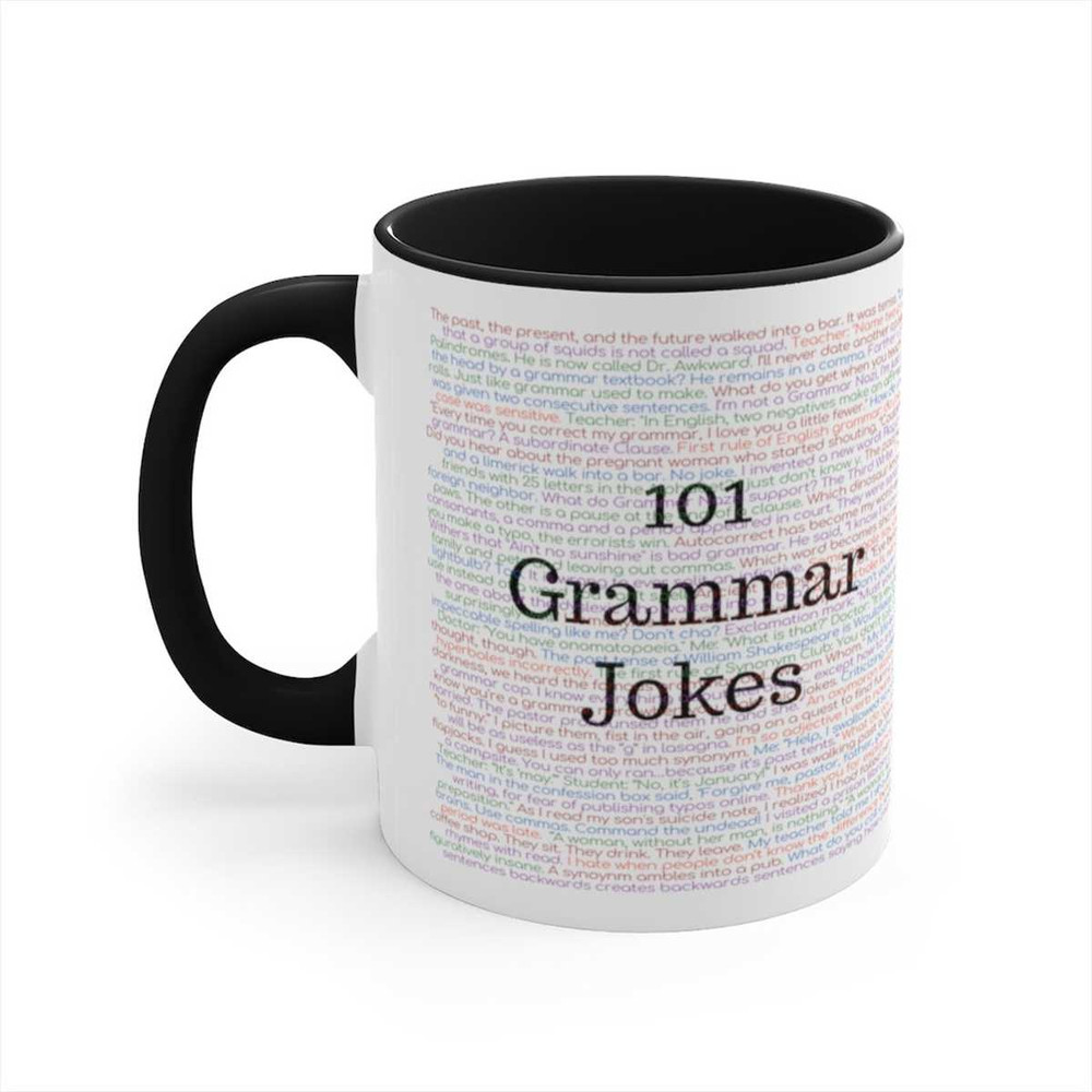Grammar Mug, Grammar Gifts, English Teacher Gift, 101 Grammar Jokes, Funny English Cup, Grammar Nazi, Grammar Puns, Engl.jpg