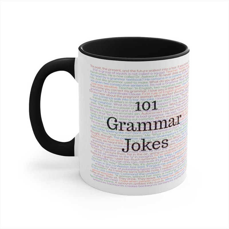 Grammar Mug, Grammar Gifts, English Teacher Gift, 101 Grammar Jokes, Funny English Cup, Grammar Nazi, Grammar Puns, Engl.jpg