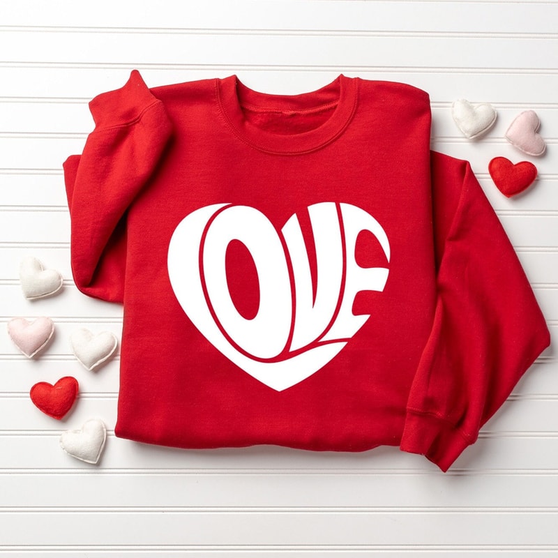 Love Sweatshirt, Valentine's Day Sweatshirt, Valentines Sweatshirt, Heart Sweatshirt, Valentine's Day Gift, Women's Sweatshirt, Gift for Her.jpg