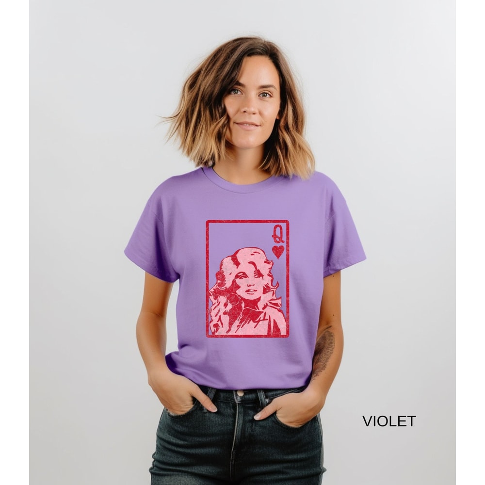 Dolly Valentines Shirt, Comfort Colors Tshirt, Valentines Day Tshirt, Hello Dolly Shirt, Cute Valentines Shirt for Women.jpg