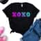 XOXO Hugs and Kisses Valentines Day Shirt for Women, College Lettering Tshirt for Women, Cute Valentines Day Shirt Girls, Gift for Teen Girl.jpg