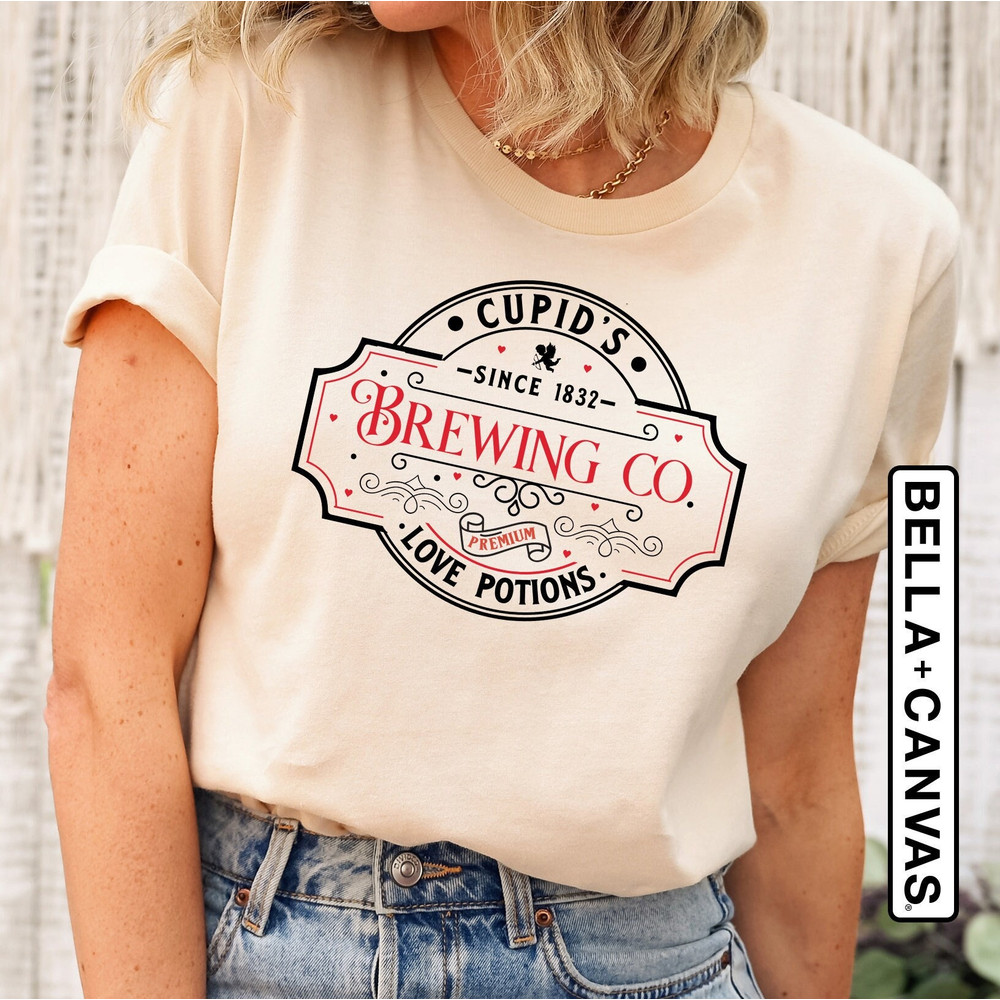 Brewing Co Shirt, Premium Love Potions, Valentine Shirts, Valentine's Day Shirt, Brewing Co Shirt, Women Gift for Valentine, Couple Shirt.jpg