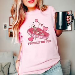 comfort colors, valentines day skeleton shirt, skeleton heart shirt, anti valentines day shirt, funny valentines, women