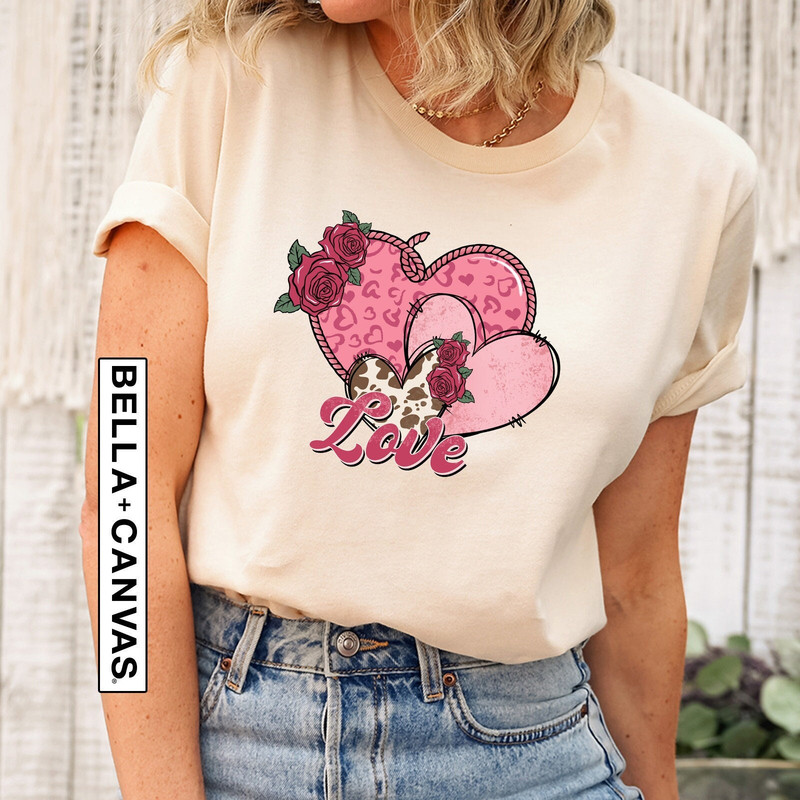 Retro Love Shirt, Roses Shirt, Funny Valentines Day Shirt, Valentines Day Sweatshirt, Funny Love Shirt, Valentine Heart Shirt, Cute T-shirt.jpg