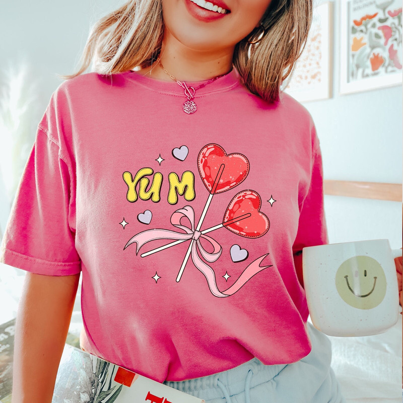 Retro Valentine, Retro Love Shirt, Comfort Colors® Shirt, Valentines Shirts for Women, Valentines Day Tee, Cute Valentine Heart Shirt.jpg