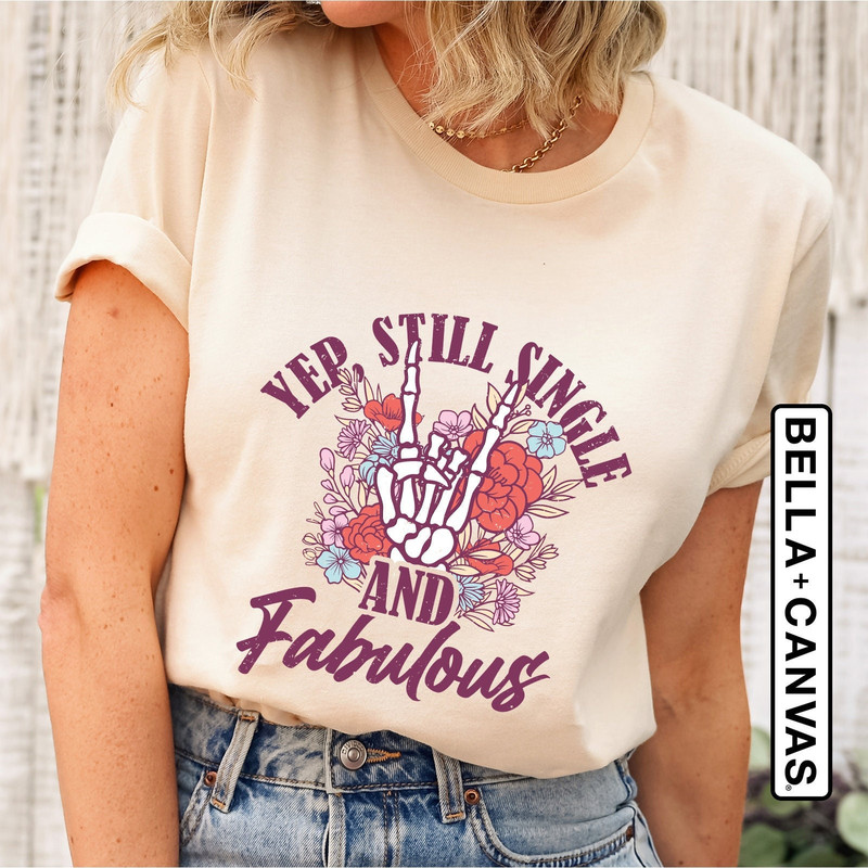 Still Single Flower Crown, Funny Valentine Shirt, Garden Lover Gift, Plant Lady Shirt, Valentines Day Shirt, Valentines Day Shirts.jpg