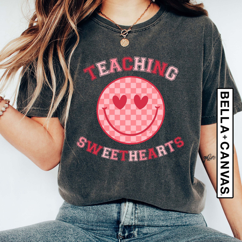 Teaching Sweethearts Shirt, Teacher Valentines Day Shirt, Cute Gift For Valentine Day Gift, Funny Valentine Day Shirt, Cute Valentine Shirt.jpg