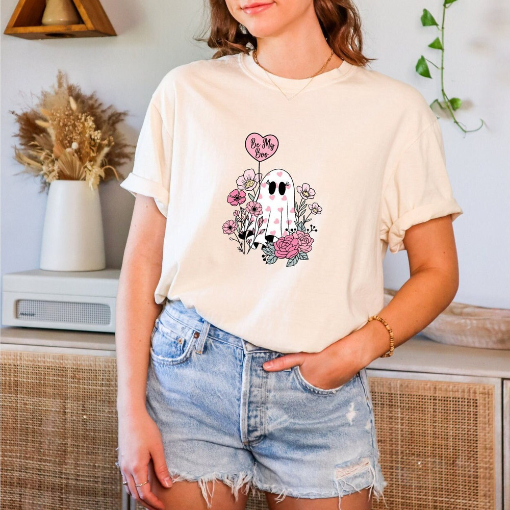 Comfort Colors, Cute Valentine Shirt, Creepy Valentine Tshirt, Plant Lover Gifts, Mom Valentines Shirt, Spooky Valentine, Valentines Day Top.jpg