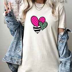 valentines day heart tshirt, heart tshirt, valentines day for women gift, teachers valentines day gift, cute valentines