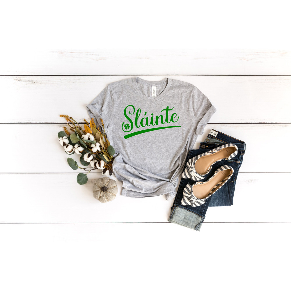 Slainte Shirt, Women Lucky Shirt, St Patrick days Shirt, Shamrock Shirt, Irish Shirt, Drinking Shirt.jpg