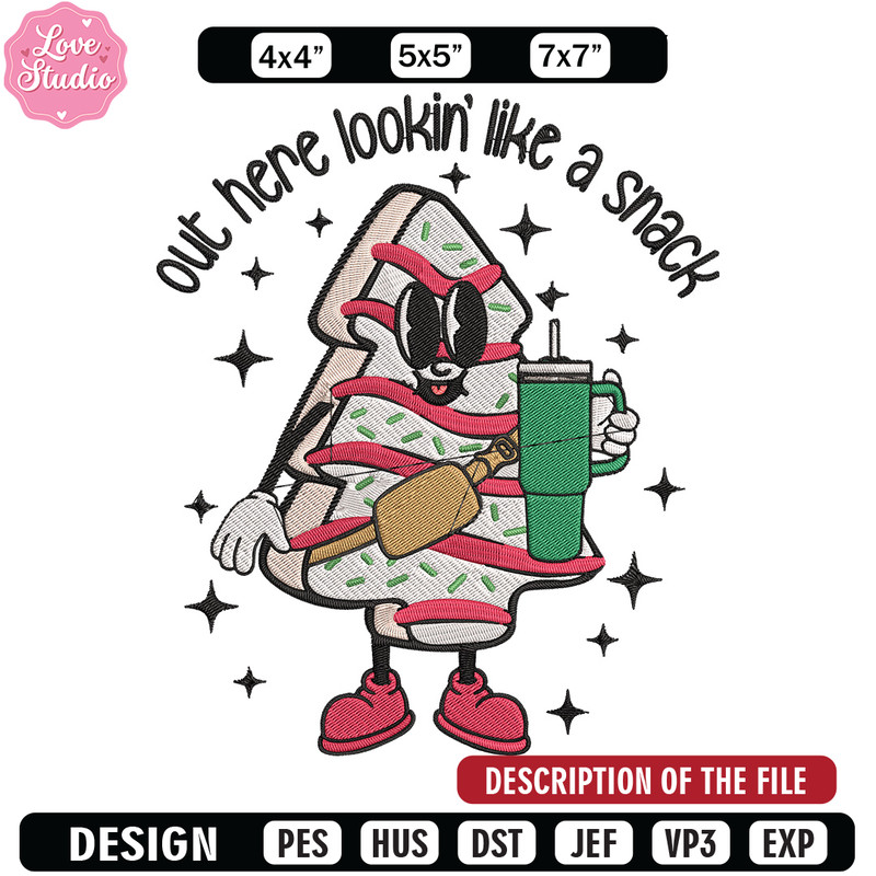 Boojee Out Here Embroidery Design, Boojee Embroidery, Embroidery File, Chrismas Embroidery, Anime shirt,Digital download.jpg