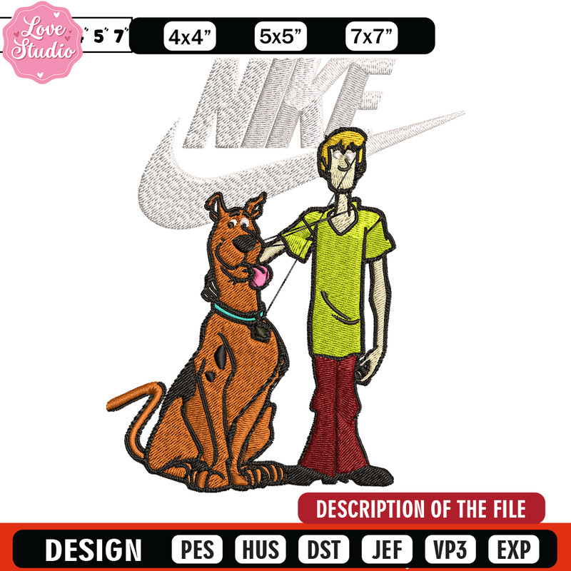 Cartoon Nike Embroidery design, Cartoon funny Embroidery, Nike design, Embroidery file, logo shirt, Instant download 1.jpg