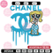 Chanel blue girl Embroidery Design, Chanel Embroidery, Brand Embroidery, Embroidery File, Logo shirt, Digital download.jpg