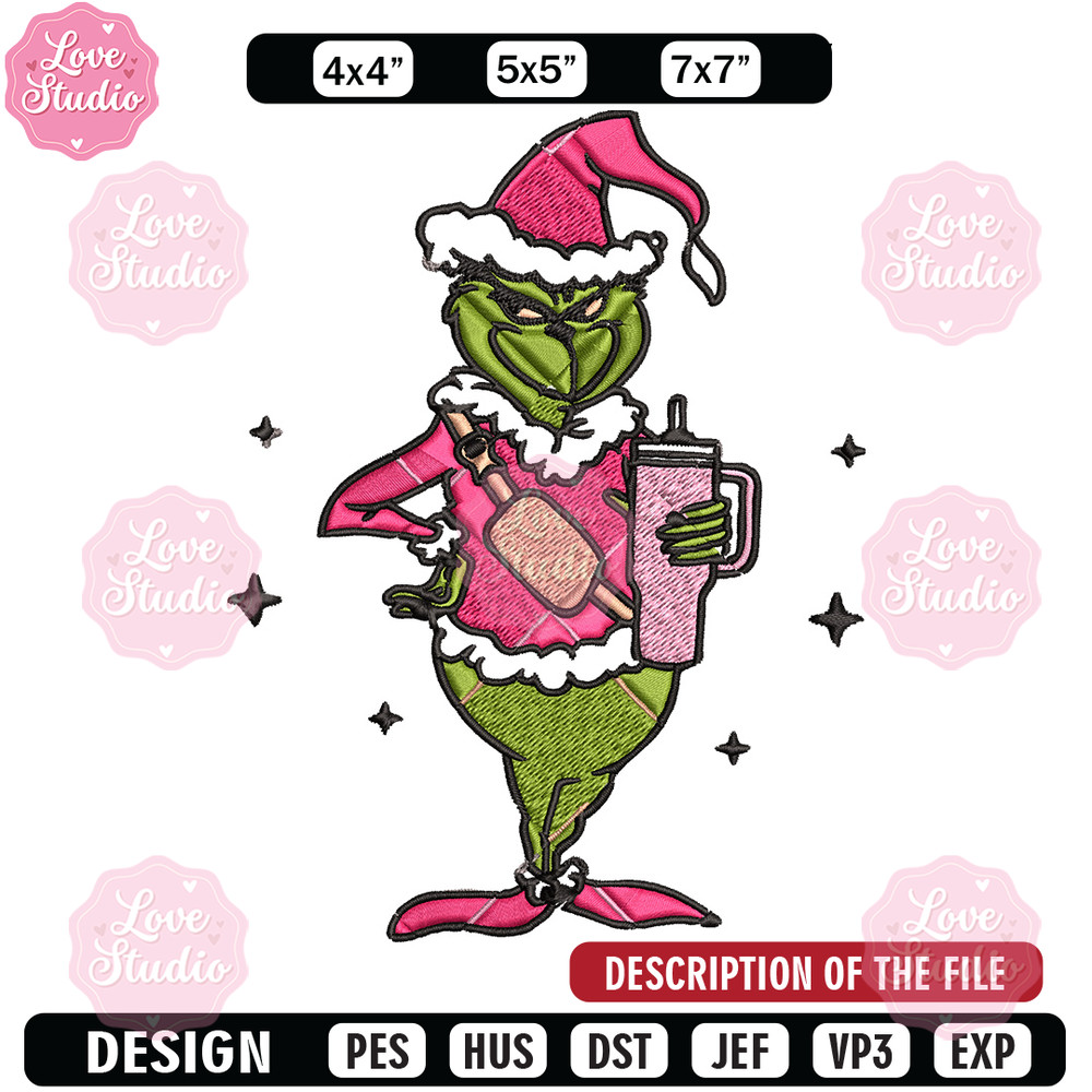 Chrismas grinch Embroidery Design, Grinch Embroidery, Embroidery File, Brand Embroidery, Logo shirt, Digital download.jpg