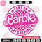 Come On Barbie Lets Go Party Embroidery design, Barbie Embroidery, logo design, Embroidery File, Digital download.jpg