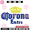 Corona extra embroidery design, Embroidery design, Sale design, Embroidered shirt, Logo Embroidered, digital download.jpg