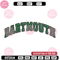 Dartmouth logo embroidery design, Baseball embroidery, Sport embroidery, logo sport embroidery, Embroidery design.jpg
