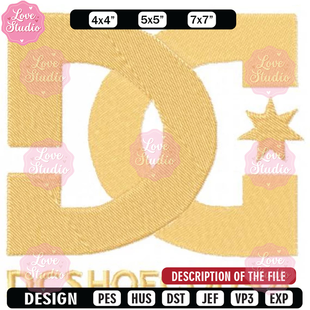 Dcshoecousa embroidery design, Embroidery design, Sale design, Embroidered shirt, Logo Embroidered, digital download.jpg