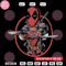 Deadpool circle Embroidery Design, Deadpool Embroidery, Embroidery File, Anime Embroidery, Anime shirt, Digital download.jpg