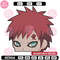 Gaara Peeker Embroidery Design, Naruto Embroidery, Embroidery File, Anime Embroidery,Anime shirt, Digital download.jpg