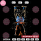 Goku genkidama Embroidery Design, Dragonball Embroidery,Embroidery File, Anime Embroidery, Anime shirt, Digital download.jpg