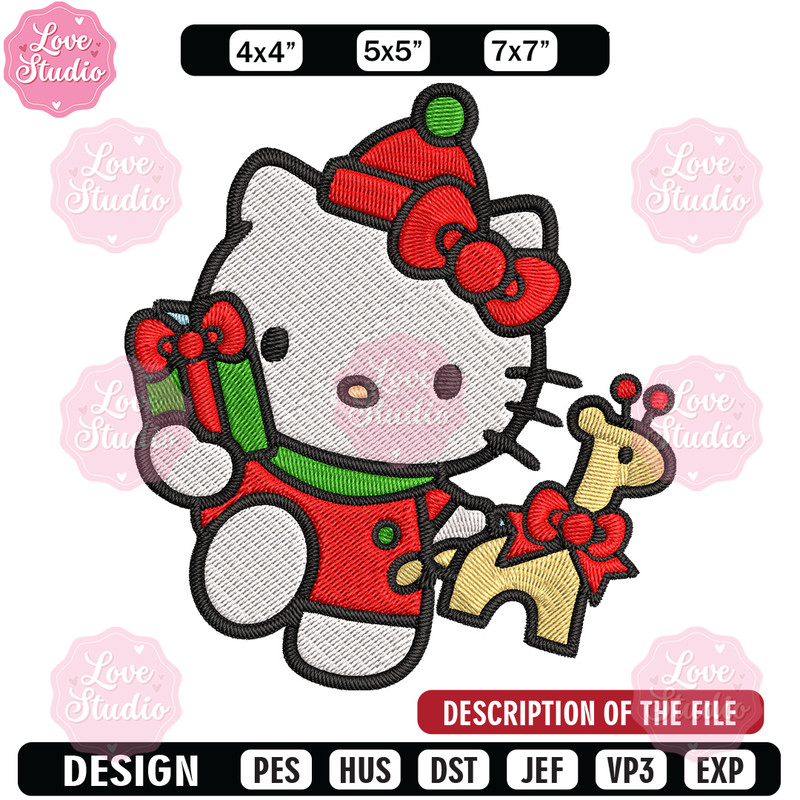Hello kitty chrismas Embroidery Design,Kitty Embroidery,Embroidery File,Chrismas Embroidery,Anime shirt,Digital download.jpg