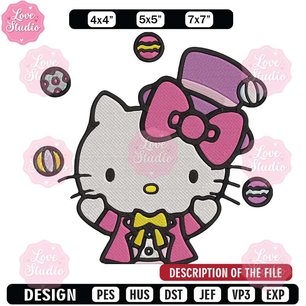 Hello kitty Peeker Embroidery Design, Hello kitty Embroidery, Embroidery File, Anime Embroidery, Digital download.jpg