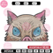 Inosuke Peeker Embroidery Design, Demon slayer Embroidery, Embroidery File, Anime Embroidery, Digital download.jpg