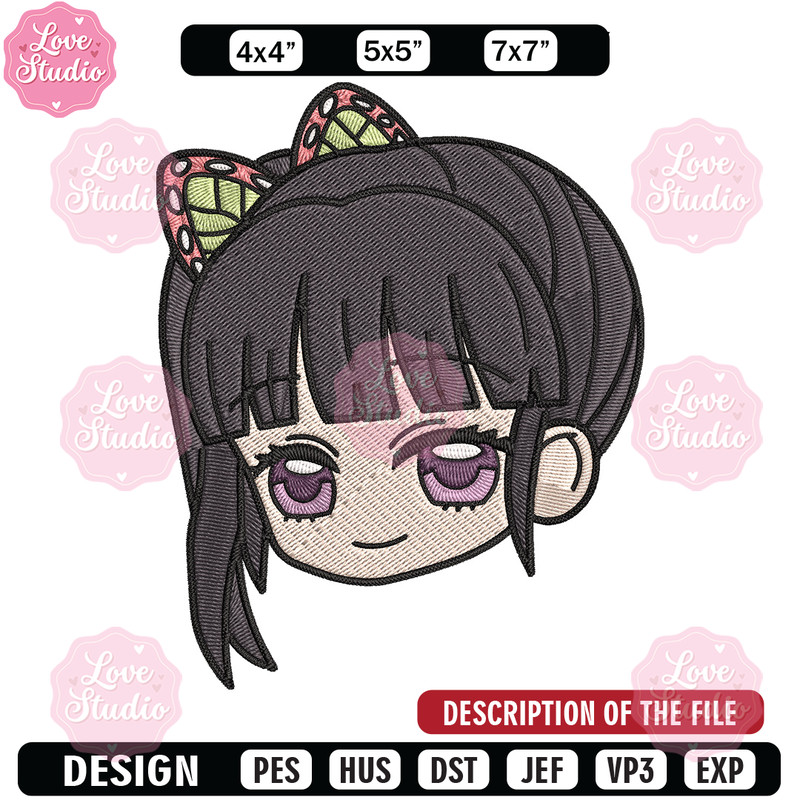 Kanao sticker Embroidery Design, Demon slayer Embroidery, Embroidery File, Anime Embroidery, Digital download.jpg