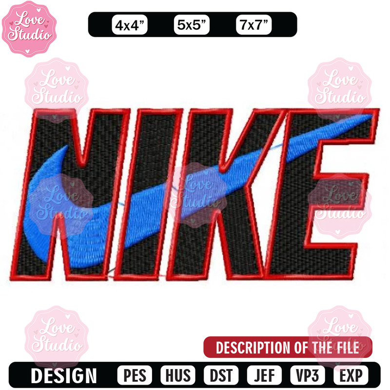 Logo nike embroidery design, Embroidered shirt, Brand shirt, Brand Embroidery, Brand design, digital download.jpg