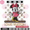 Minnie logo lv Embroidery Design, Lv Embroidery, Embroidery File, Brand Embroidery, Logo shirt, Digital download.jpg