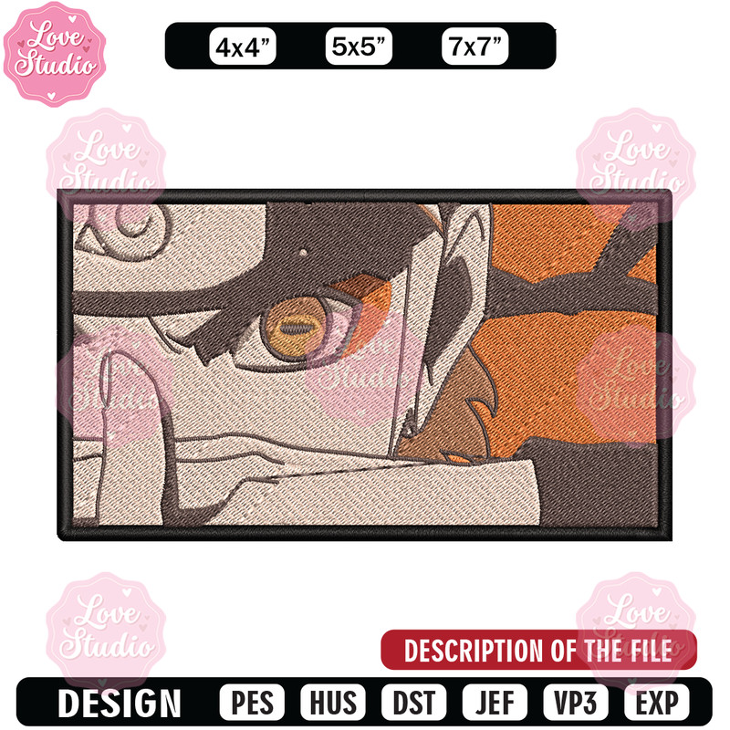Naruto eyes embroidery design, Naruto embroidery, logo design, anime design, anime shirt, Digital download.jpg