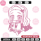 Nezuko chibi Embroidery Design, Demon slayer Embroidery, Embroidery File, Anime Embroidery, Digital download 1.jpg
