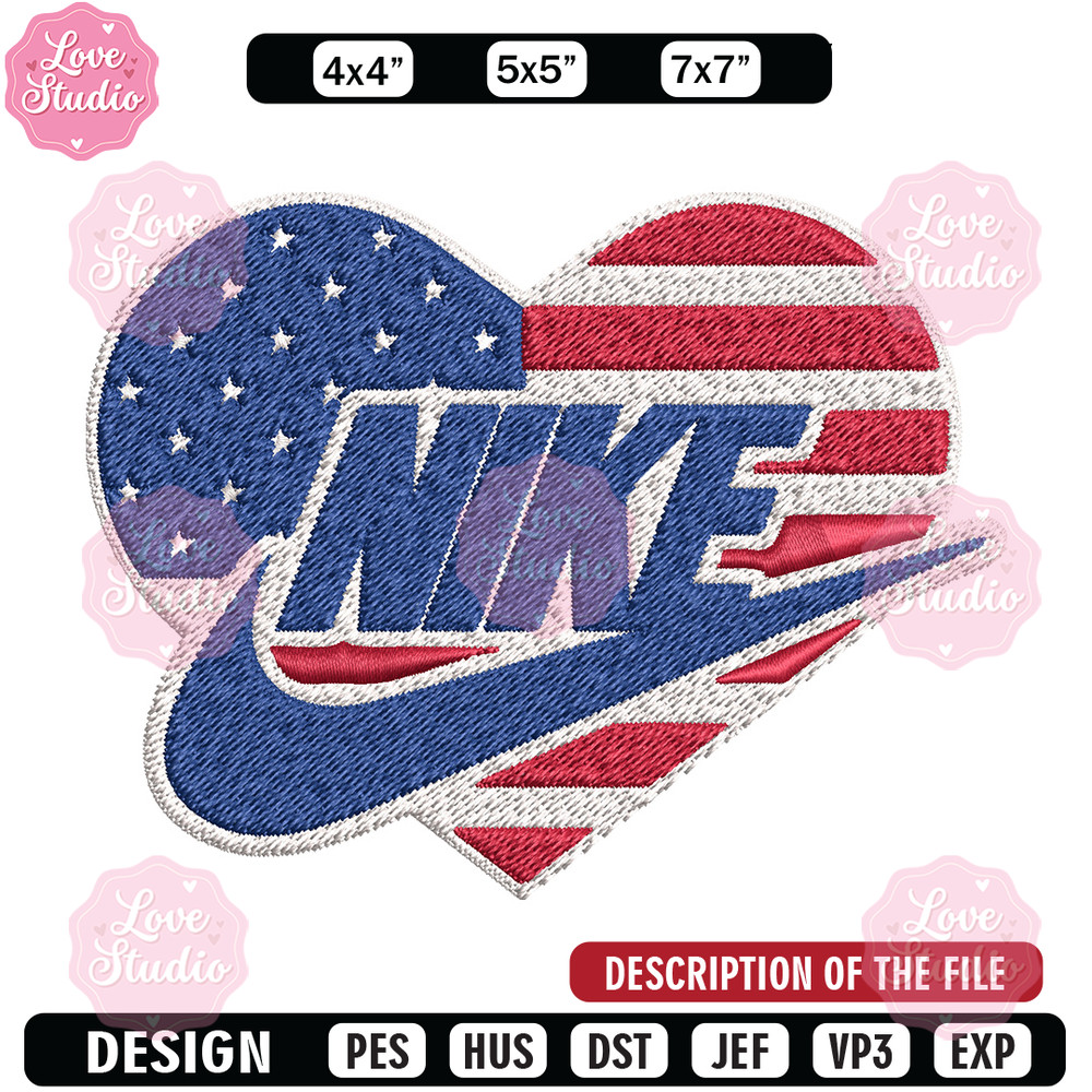 Nike american Embroidery Design, Brand Embroidery, Nike Embroidery, Embroidery File, Logo shirt, Digital download.jpg