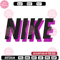 Nike black pink embroidery design, Nike embroidery, Nike design,Embroidery file,Embroidery shirt,Digital download.jpg
