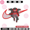 Nike Black Spiderman embroidery design, Black Spiderman embroidery, Nike design, movie design, Digital download.jpg