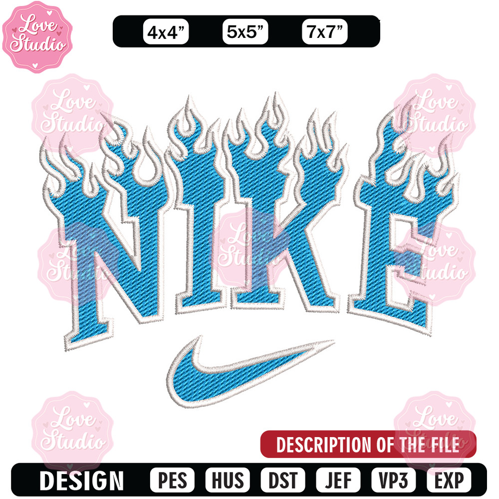 Nike blue flame embroidery design, Nike embroidery, Nike design, Embroidery shirt, Embroidery file,Digital download.jpg