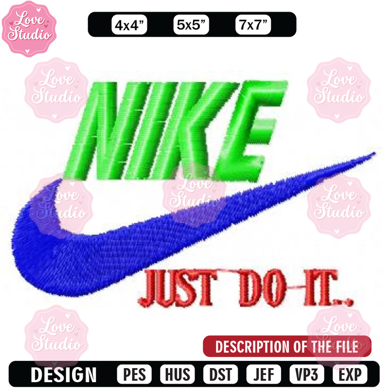 Nike just do it embroidery design, Embroidery design, Nike design, Embroidered shirt, Logo Embroidered, digital download.jpg