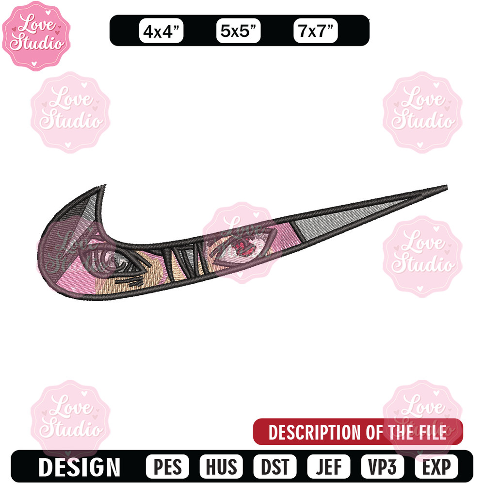 Nike sasuke embroidery design, Naruto embroidery, Emb design, Embroidery shirt, Embroidery file, Digital download.jpg