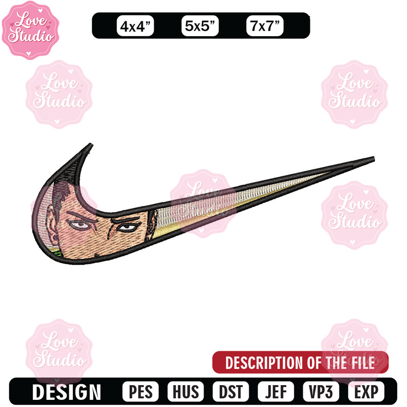 Nike shikamaru embroidery design, Naruto embroidery, Nike design, Embroidery shirt, Embroidery file, Digital download.jpg