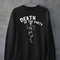 Death of the Party Unisex Halloween Sweatshirt , Dancing Skeleton, Gift for Him.jpg