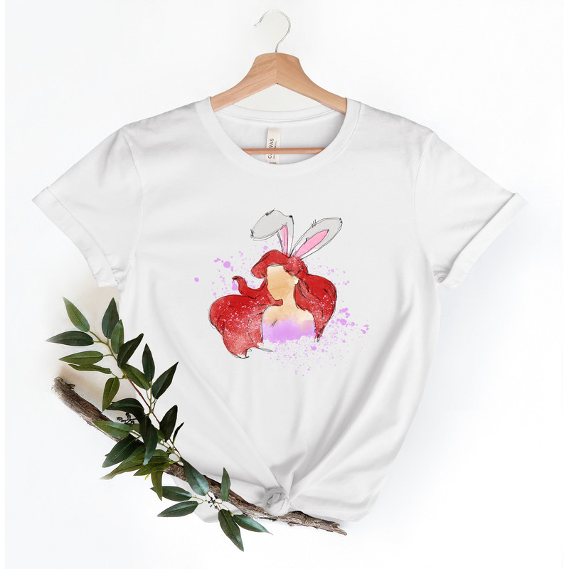 Disney Easter Ariel Princess Shirt, Princess Ariel Easter Sh.jpg