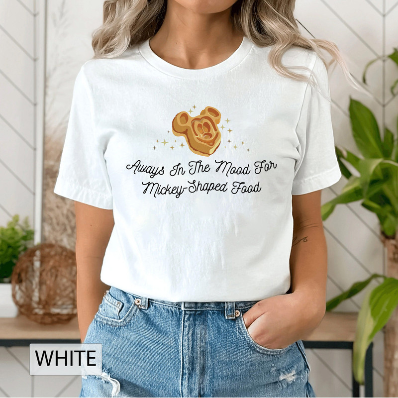 Disney Mickey Shaped Food Shirt, Mickey Waffle Shirt, Disney Snacks Shirt, Disney.jpg