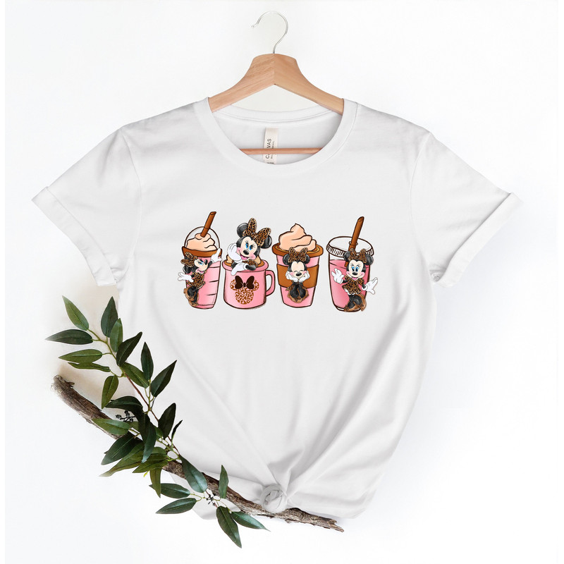 Disney Minnie Drink Coffee Shirts, Disney Snacks Coffee T-Sh.jpg