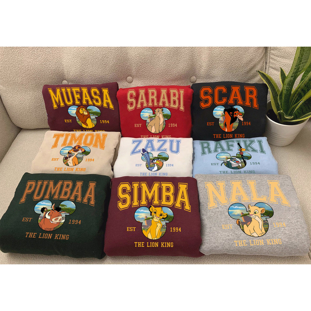 Disney The Lion King Characters Shirt, WDW Animal Kingdom Shirt, Hakuna Matata.jpg